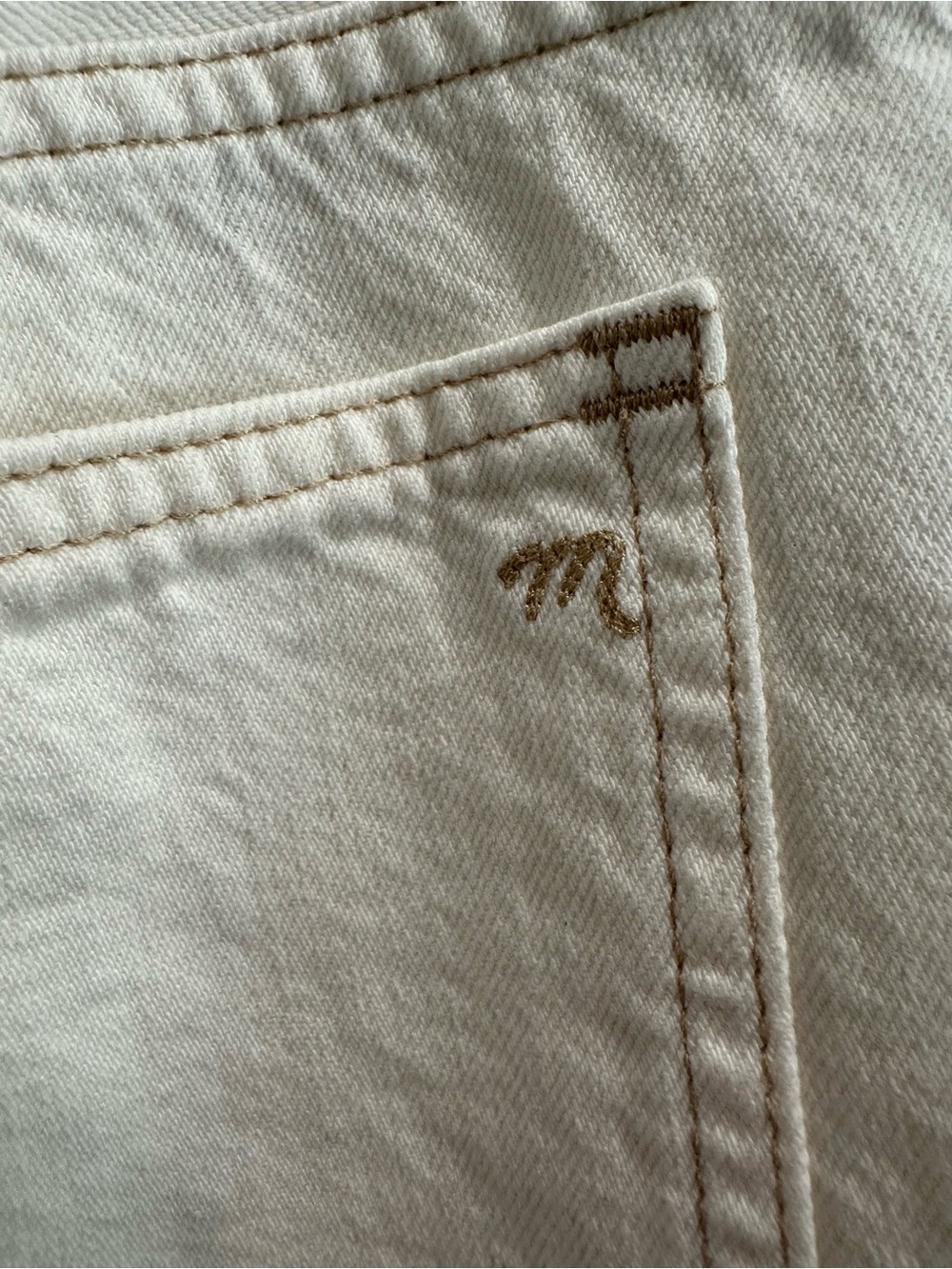 Madewell low slung baggy jeans size 27” - Picture 5 of 6